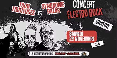 Sainte Catherine \u00e0 la Disquerie - Part 2 : FOON\u2019FIGHTEUSES VS SYNDROME BAZAR