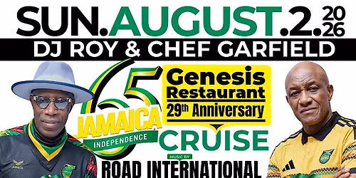 DeeJay Roy & Chef Garfield 64 Jamaica Independence Celebration Boat Ride