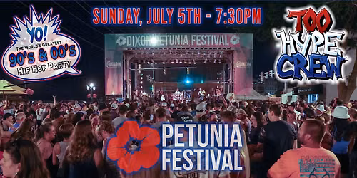 Too Hype Crew at Petunia Fest in Dixon, IL
