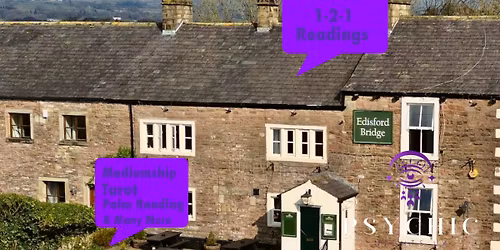 Psychic Nights One To One Readings At The Edisford Bridge Country Pub Clitheroe  16\/06\/2026
