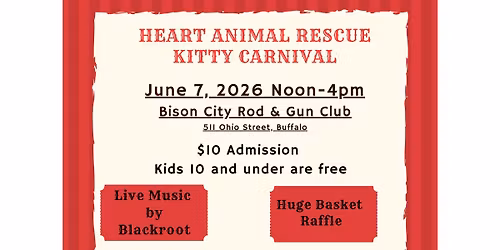 Heart Animal Rescue Kitty Carnival