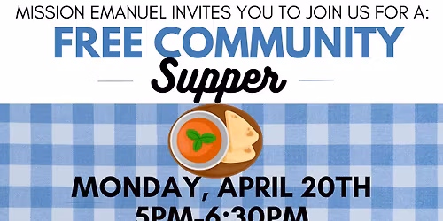Free Community Supper