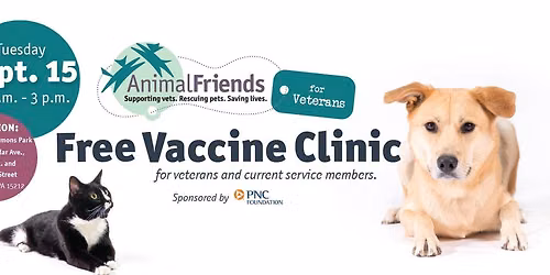 Free Vaccine Clinic - for veterans and current service members