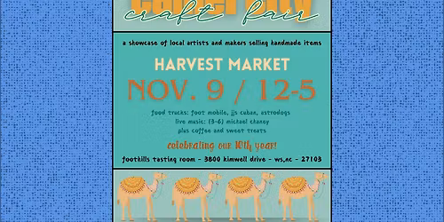 Camel City Craft Fair: Harvest Market