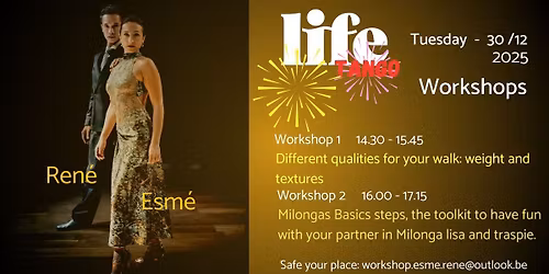 2 Workshops met Esm\u00e9 en Ren\u00e9