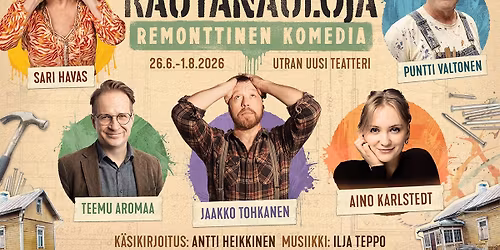 Rakkautta ja rautanauloja ENSI-ILTA \/ Utran Uusi Teatteri