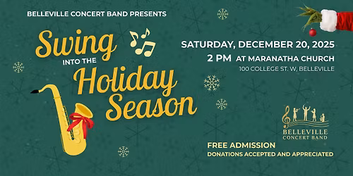 Swing Into the Holiday Season Concert
