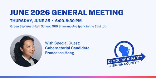 June Brown County Dems Meeting