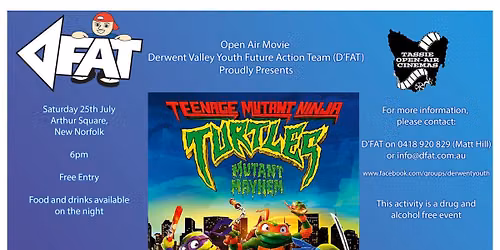 D'FAT July 2026 Outdoor Movie Night