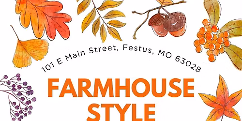Farmhouse Style Boutique\u2019s 3rd Annual Tent Sale