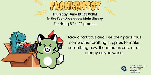 FrankenToy for Teens