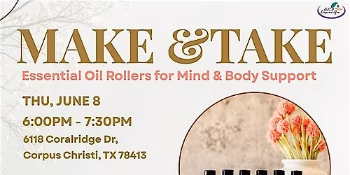 Make & Take: Essential Oil Rollers for Mind & Body Support