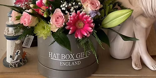 Hat Box flower workshop