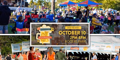 SAVE THE DATE! City of Beaumont Oktoberfest 2026