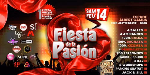 FIESTA de la PASI\u00d3N \ud83d\udc8b 8 DJs \ud83d\udc8b SBK + G\u00e9n\u00e9raliste \ud83d\udc8b Jack & Jill