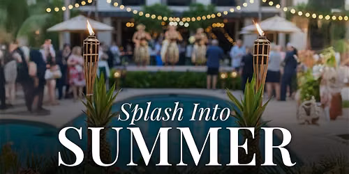 Splash Into Summer Poolside Luau