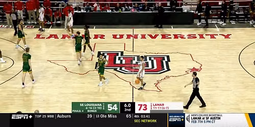 Southeastern Louisiana Lions vs. Lamar Cardinals