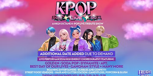 K-POP Live Xmas | Freight Island, Manchester