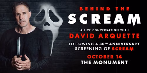 Behind the Scream: A Live Conversation with David Arquette