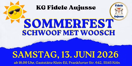 "Schwoof met Woosch" - Sommerfest
