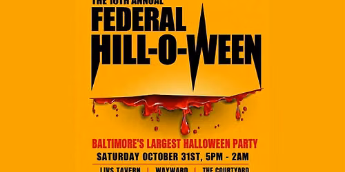 Federal Hill's 16th Annual Hilloween Bar Crawl