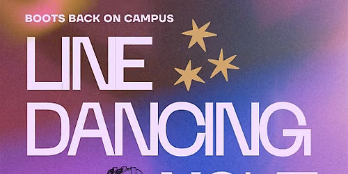 Boots Back on Campus: Line Dancing Night!