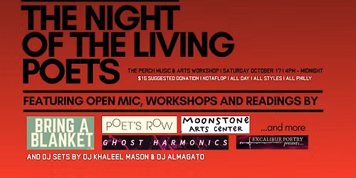 Night of the Living Poets: A Fall Poetry Festival