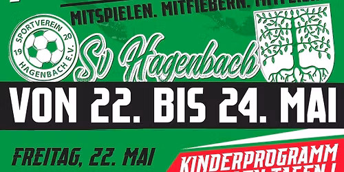 \u26bd\ufe0f PFINGSTCUP 2026 beim SV Hagenbach \u26bd\ufe0f