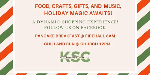 Kaleden Progressive Winter Market