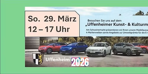 Fahrzeugpr\u00e4sentation Uffenheimer Kunst & Kultur 2026 