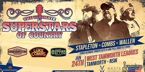 The Ultimate Superstars of Country - Tamworth Country Music Festival - Blazes Showroom