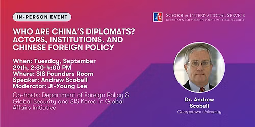 Who are China's Diplomats? with Dr. Andrew Scobell
