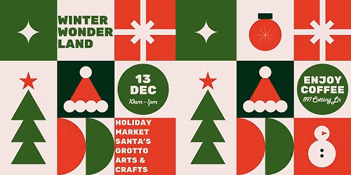 Winter Wonderland at Enjoy Coffee