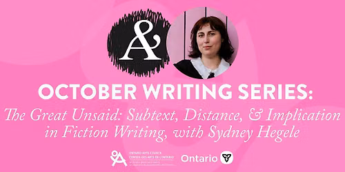 The Ampersand Review October 1st Writing Series