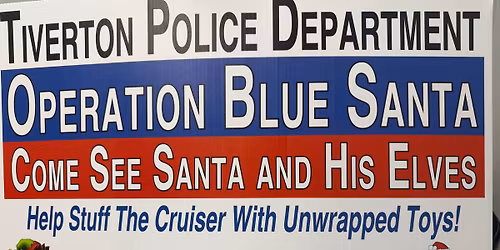 TPD's Operation: Blue Santa - Stuff-The-Cruiser