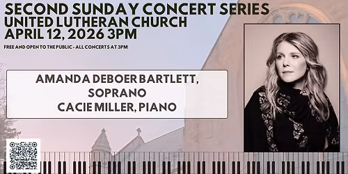 Second Sunday Concerts: Amanda DeBoer Bartlett