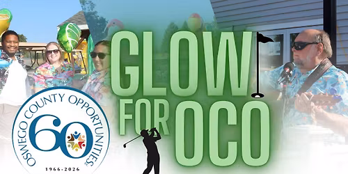 Glow for OCO Night Golf Tournament
