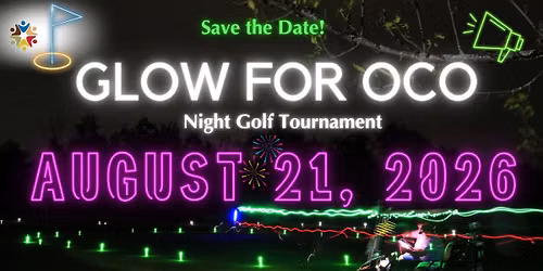Glow for OCO Night Golf Tournament