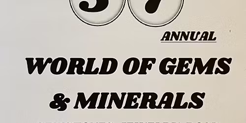 57th Annual 2026 Berks Mineralogical Society Rock, Mineral, Jewelry Show 