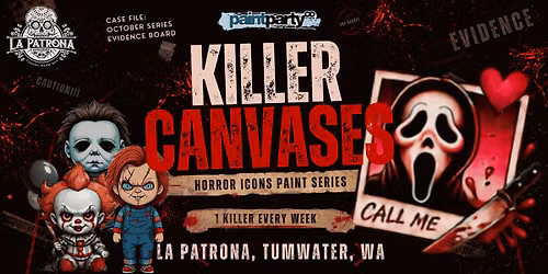 Killer Canvases Ghostface