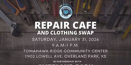 Overland Park Repair Cafe and Clothing Swap