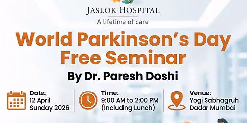 Free Seminar on World Parkinson's Day