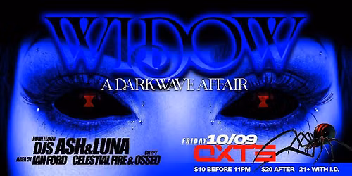 WIDOW, a Darkwave Affair