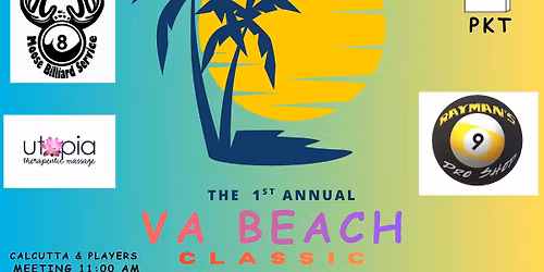 "VA BEACH CLASSIC"  ONE POCKET EVENT