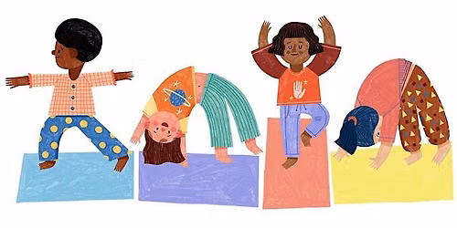 Kinderyoga & tekenen met Fleur (6-8 jaar)