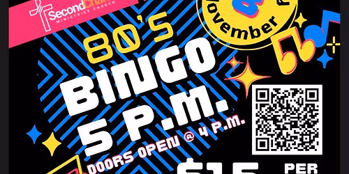 80's BINGO NIGHT