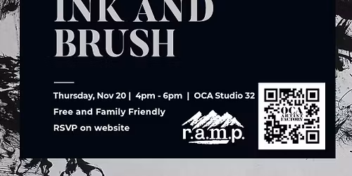 After School: Ink Painting with Zayne Wilcox