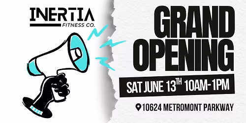 Inertia Fitness Co Grand Opening Wellness Festival