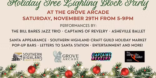 Holiday Tree Lighting Block Party