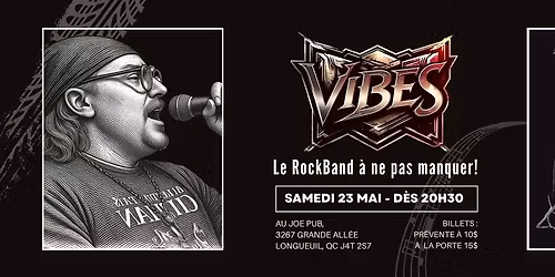 VIBES d\u00e9barque au Joe Pub!!